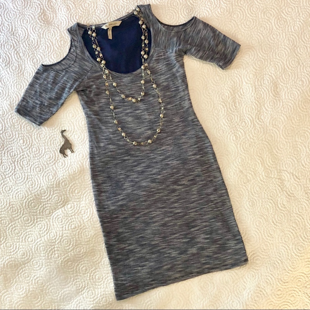BCBGeneration Blue Sleek Dress